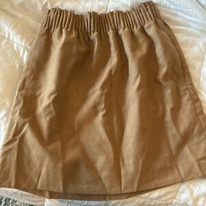 J Crew size 2 tan skirt (barely used)